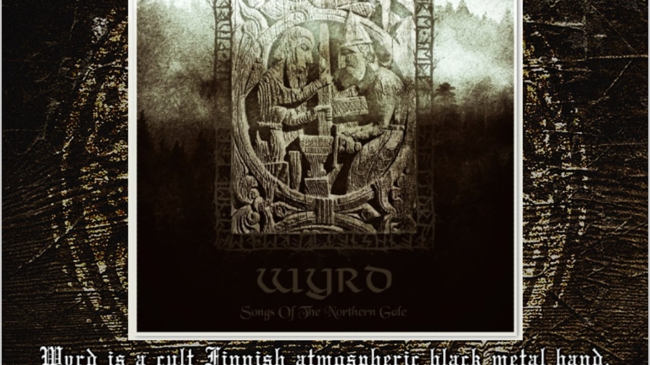 flyer WYRD Songs of the Northern Gale CD