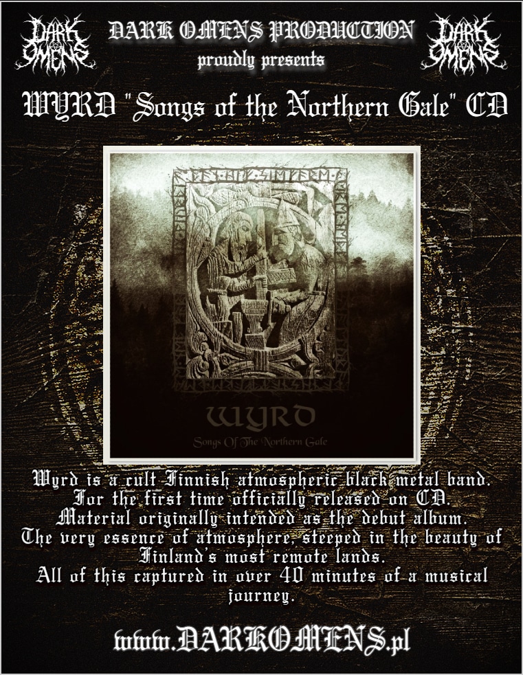 flyer WYRD Songs of the Northern Gale CD